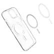 Spigen Ultra Hybrid MAG iPhone 14 Plus/15 Plus 6,7" Magsafe tok, fehér, átlátszó