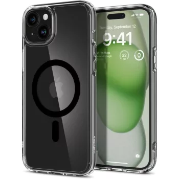   Spigen Ultra Hybrid MAG iPhone 14 Plus/15 Plus 6.7" Magsafe, fekete