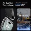 Spigen Ultra Hybrid tok iPhone 15 Pro, matt, átlátszó