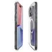 Spigen Ultra Hybrid MAG iPhone 15 Pro 6,1" Magsafe tok, fehér, átlátszó