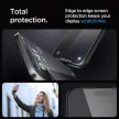 Spigen Glas.TR FC iPhone 15 Pro Max 6.7" "EZ FIT" 2 db edzett üvegfólia, fekete keret AGL06873