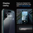 Spigen Glas.TR iPhone 15 Pro 6.1" iPhone 15 Pro 6.1" "EZ FIT" 2 db, átlátszó edzett üvegfólia AGL06892