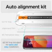 Spigen Glas.TR iPhone 15 6.1" iPhone 15 6.1" "EZ FIT" 2 db, átlátszó edzett üvegfólia AGL06903