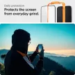 Spigen Alm Glass FC iPhone 15 6.1" iPhone 15 6.1" 2 db edzett üvegfólia, fekete keret
