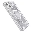 Spigen Ultra Hybrid Mag tok MagSafe iPhone 15 Plus, ütésálló szilikon hátlap tok, ZERO ONE, fehér