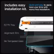 Spigen Glas.TR EZ Fit Privacy iPhone 15 Plus betekintésgátló edzett üvegfólia, felrakó kerettel