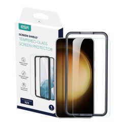   ESR Samsung Galaxy S23 Screen Shield teljes kijelzős üvegfólia, átlátszó
