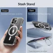 ESR Classic Kickstand Halolock Magsafe iPhone 15 Pro Max MagSafe ütésálló hátlap, tok, fekete