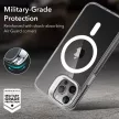 ESR Classic Kickstand Halolock Magsafe iPhone 15 Pro Max MagSafe ütésálló hátlap, tok, fekete