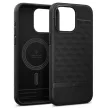 Spigen Caseology Parallax iPhone 15 Pro Max MagSafe szilikon hátlap, tok, fekete