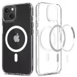 Spigen Ultra Hybrid Mag iPhone 13 Mini 5,4" Magsafe tok, fehér, átlátszó