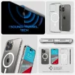 Spigen Ultra Hybrid MAG iPhone 14 Pro Max 6.7" Magsafe tok, fehér, átlátszó