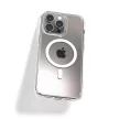 Spigen Ultra Hybrid MAG iPhone 14 Pro Max 6.7" Magsafe tok, fehér, átlátszó