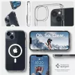 Spigen Ultra Hybrid MAG iPhone 14 Plus/15 Plus 6,7" Magsafe tok, fehér, átlátszó