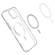 Spigen Ultra Hybrid MAG iPhone 14 Plus/15 Plus 6,7" Magsafe tok, carbon, átlátszó