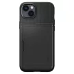Spigen Slim Armor CS iPhone 14 Plus/15 Plus ütésálló hátlap, tok, kártyatartóval, fekete