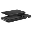Spigen Slim Armor CS iPhone 14 Plus/15 Plus ütésálló hátlap, tok, kártyatartóval, fekete