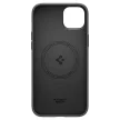 Spigen Silicone Fit iPhone 14 Plus/15 Plus 6,7" MAG Magsafe tok, fekete