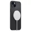 Spigen Silicone Fit iPhone 14 Plus/15 Plus 6,7" MAG Magsafe tok, fekete