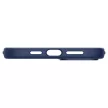 Spigen Silicone Fit MagSafe iPhone 14 Plus/15 Plus MagSafe, szilikon hátlap, tok, sötétkék
