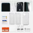 Spigen Crystal Pack iPhone 14 Plus/15 Plus üvegfólia + szilikon hátlap, tok, átlátszó