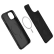 Spigen Cyrill Kajuk MagSafe iPhone 14 Plus szilikon hátlap tok, fekete