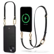 Spigen Cyrill Classic MagSafe iPhone 14 Plus ütésálló kemény hátlap tok csuklópánttal, fekete
