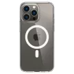 Spigen Ultra Hybrid MAG iPhone 14 Pro 6,1" Magsafe tok, fehér, átlátszó