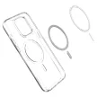 Spigen Ultra Hybrid MAG iPhone 14 Pro 6,1" Magsafe tok, fehér, átlátszó