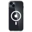 Spigen Ultra Hybrid MAG iPhone 14 6,1" Magsafe tok, fehér, átlátszó