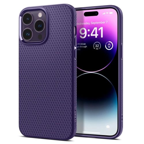 Spigen Liquid Air tok iPhone 14 Pro Max 6,7", lila