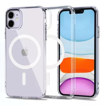   TECH-PROTECT hátlap, tok MAGMAT MAGSAFE IPHONE 11, átlátszó