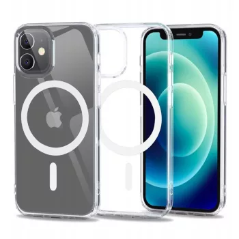   TECH-PROTECT FLEXAIR HIBRID MAGSAFE iPhone 12 MINI ütésálló hátlap, tok, átlátszó