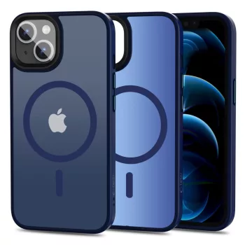   TECH-PROTECT hátlap, tok MAGMAT MAGSAFE IPHONE 13, sötétkék
