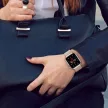 Tech-Protect Milaneseband Apple Watch 42/44mm fém óraszíj, fekete