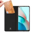 Dux Ducis Skin Pro Xiaomi Redmi Note 9T oldalra nyíló tok, fekete