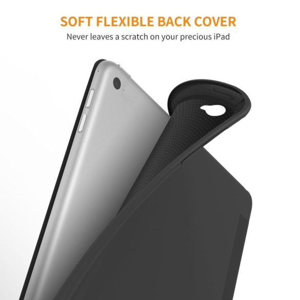 Tech-Protect Smartcase iPad Air 2 oldalra nyíló smart tok, fekete