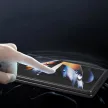 Whitestone Dome UV Samsung Galaxy Z Fold 5 kijelzővédő üveg külső kijelzőre 2db + UV lámpa, átlátszó