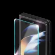 Whitestone Dome UV Samsung Galaxy Z Fold 5 kijelzővédő üveg külső kijelzőre 2db + UV lámpa, átlátszó