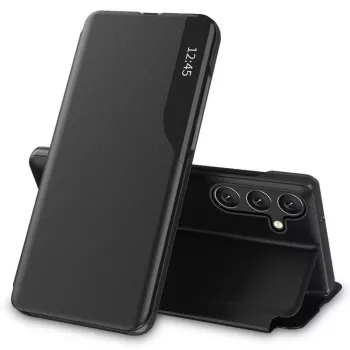   TECH-PROTECT oldalra nyíló tok SMART VIEW GALAXY A55 5G, fekete