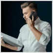 TECH-PROTECT WALLET oldalra nyíló tok XIAOMI REDMI 12C, fekete