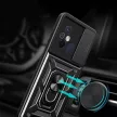 TECH-PROTECT CAMSHIELD PRO Ütésálló hátlap, tok XIAOMI REDMI 12C, fekete
