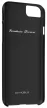 Ferrari iPhone 6/7/8 Heritage Aluminium Hard (FEHALHCP7BK) hátlap, tok, fekete logóval, fekete