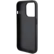 Ferrari FEHCP15LGSPSPSIK Grip Stand Metal Logo iPhone 15 Pro 6.1", hátlap, tok, fekete