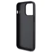 Ferrari FEHCP15XRDUK Quilted Metal Logo iPhone 15 Pro Max 6.7", hátlap, tok, fekete