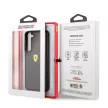 Ferrari Samsung Galaxy S22 Plus Real Carbon (FEHCS22MFCAK) hátlap, tok, fekete