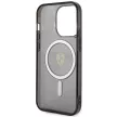 Ferrari FEHMP14LURKK Translucent Magsafe iPhone 14 Pro 6,1", hátlap, tok, fekete