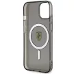 Ferrari FEHMP14MURKK Translucent Magsafe iPhone 14 Plus/15 Plus 6.7", hátlap, tok, fekete