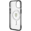 Ferrari FEHMP14MURKT Outline Magsafe iPhone 14 Plus/15 Plus 6.7" hátlap, tok, átlátszó-fekete