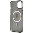 Ferrari FEHMP14SURKK Translucent Magsafe iPhone 14 6.1", hátlap, tok, fekete